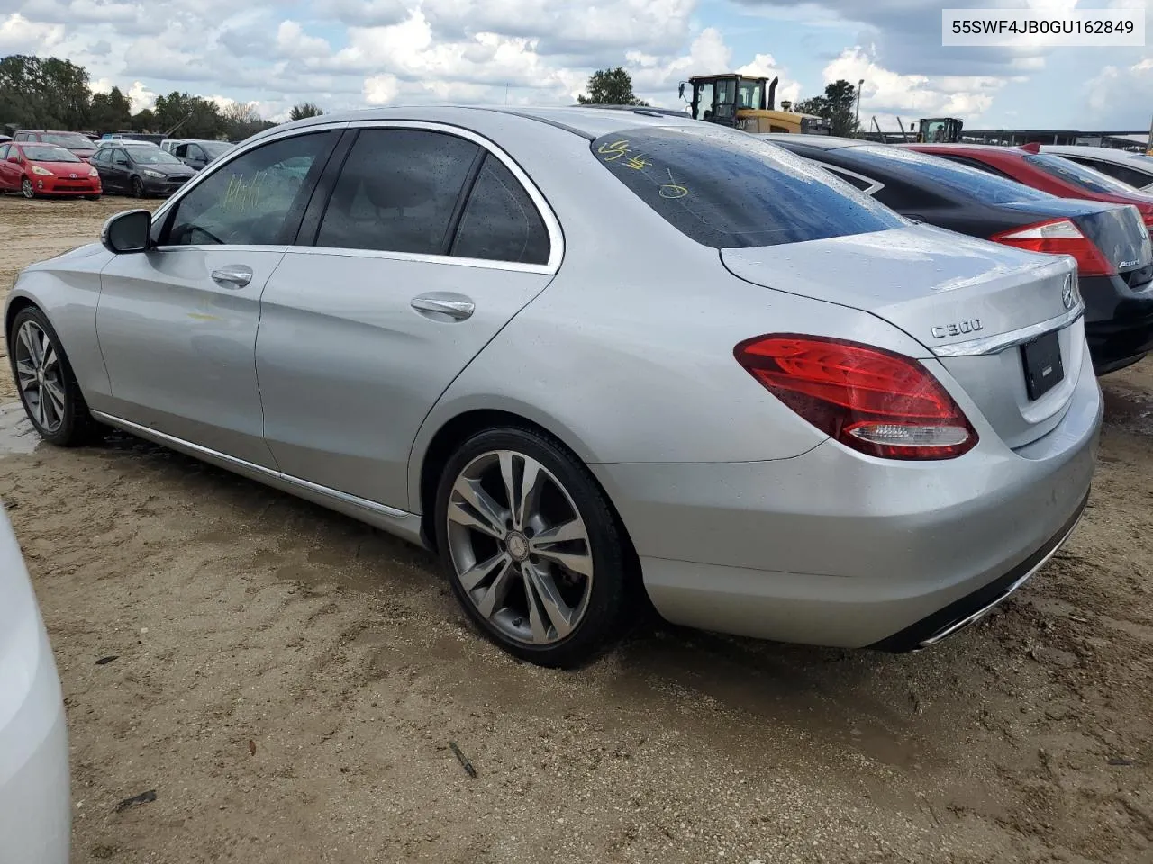 2016 Mercedes-Benz C 300 VIN: 55SWF4JB0GU162849 Lot: 73967354