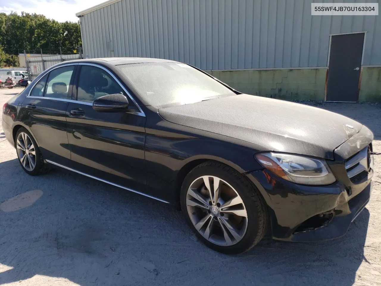 2016 Mercedes-Benz C 300 VIN: 55SWF4JB7GU163304 Lot: 74281394