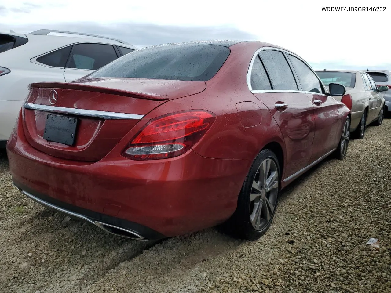 2016 Mercedes-Benz C 300 VIN: WDDWF4JB9GR146232 Lot: 74378354