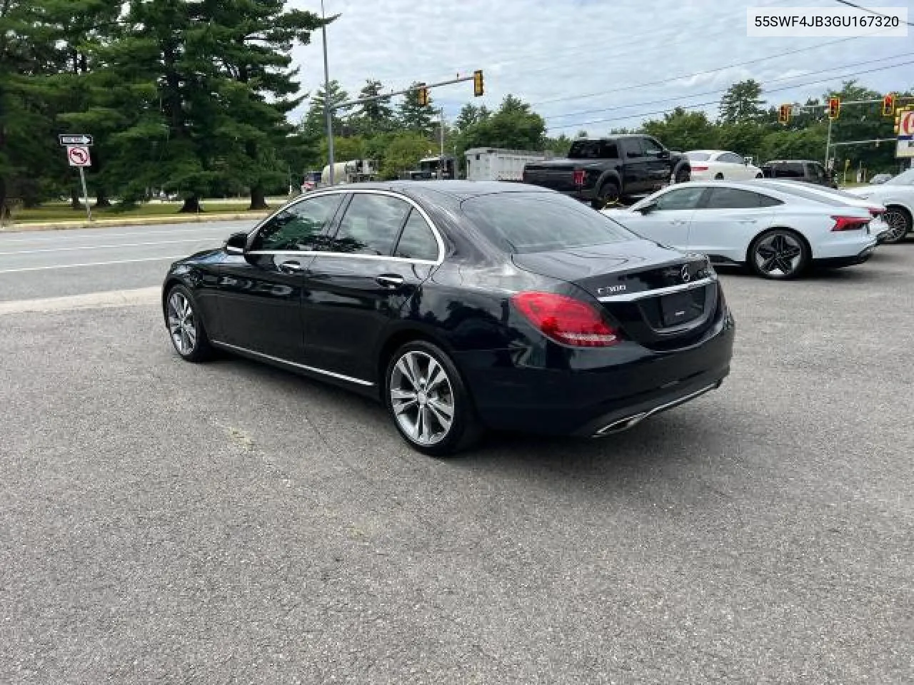 2016 Mercedes-Benz C 300 VIN: 55SWF4JB3GU167320 Lot: 75295384