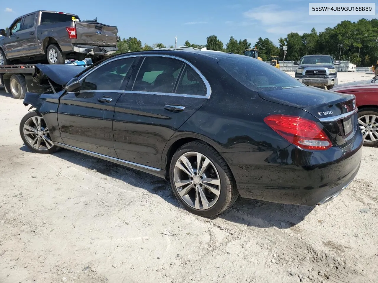 2016 Mercedes-Benz C 300 VIN: 55SWF4JB9GU168889 Lot: 75314404