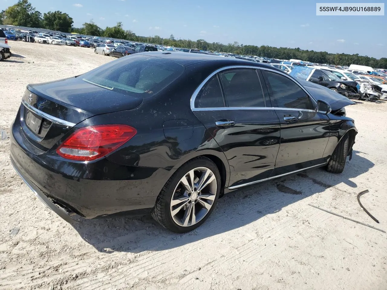 2016 Mercedes-Benz C 300 VIN: 55SWF4JB9GU168889 Lot: 75314404