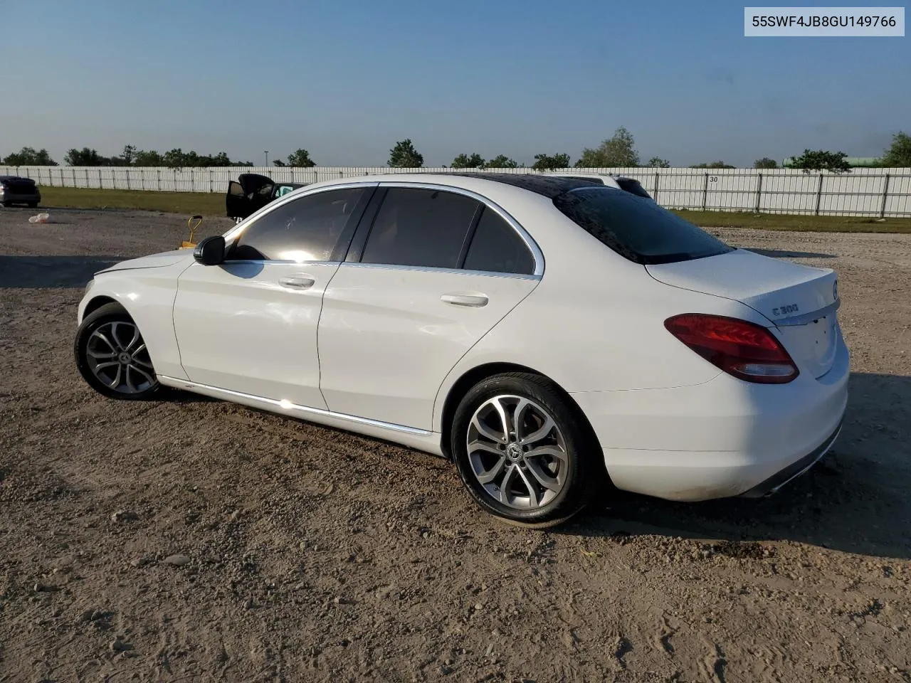 2016 Mercedes-Benz C 300 VIN: 55SWF4JB8GU149766 Lot: 76011104