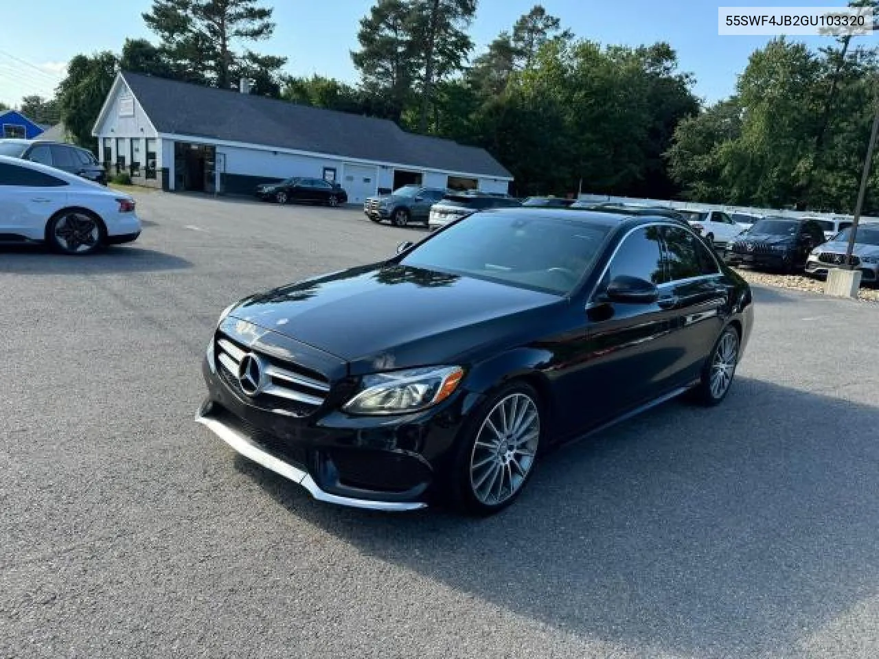 2016 Mercedes-Benz C 300 VIN: 55SWF4JB2GU103320 Lot: 76276734