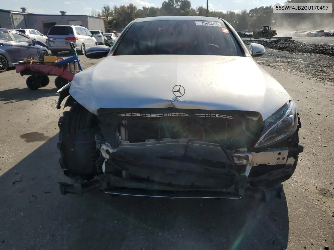 2016 Mercedes-Benz C 300 VIN: 55SWF4JB2GU170497 Lot: 77085884