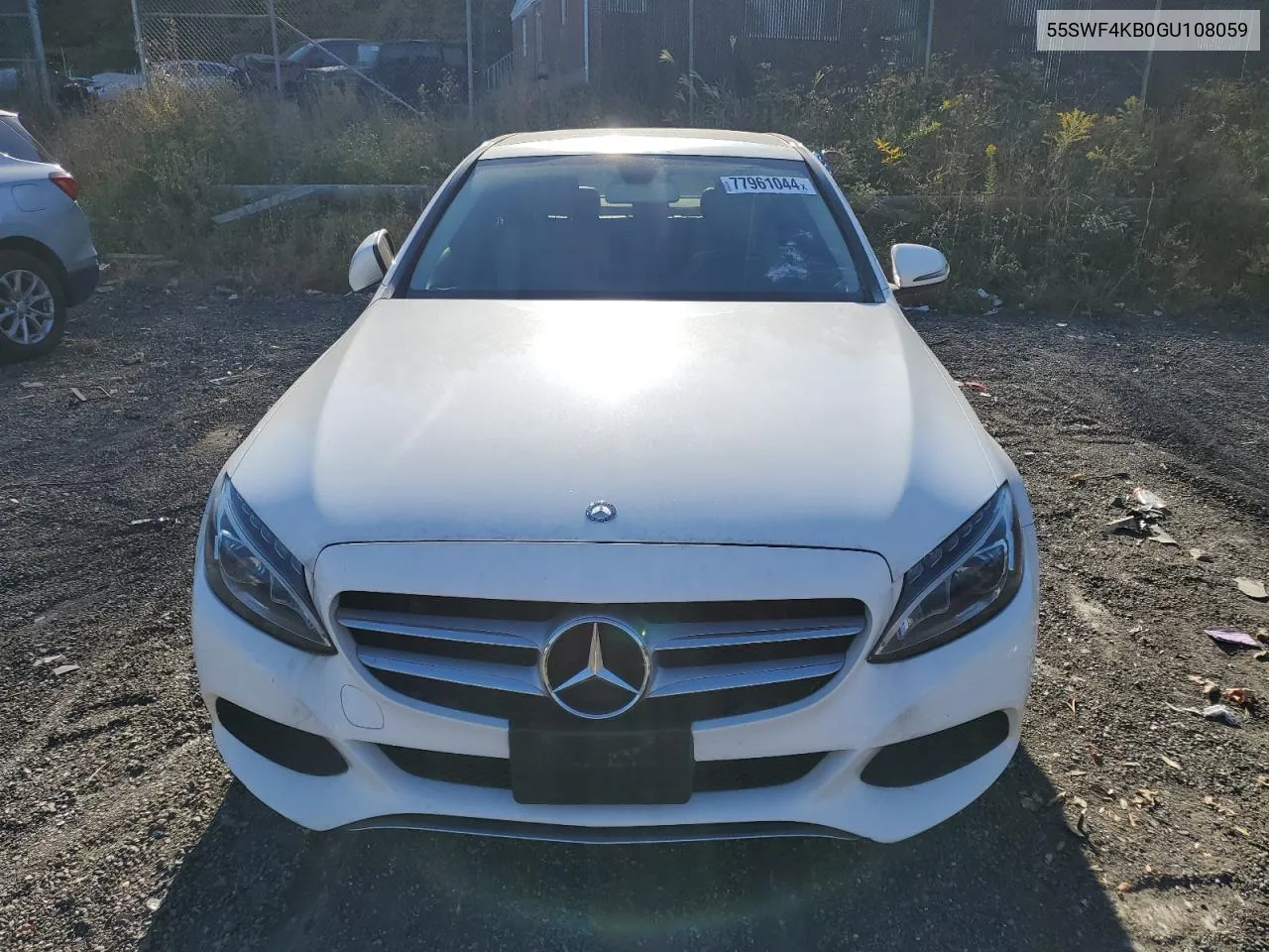 2016 Mercedes-Benz C 300 4Matic VIN: 55SWF4KB0GU108059 Lot: 77961044