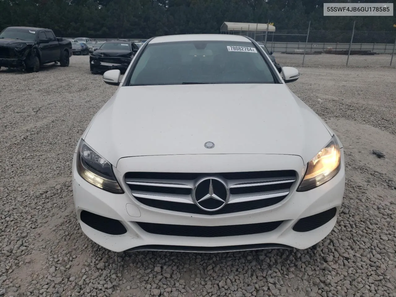 2016 Mercedes-Benz C 300 VIN: 55SWF4JB6GU178585 Lot: 78082784