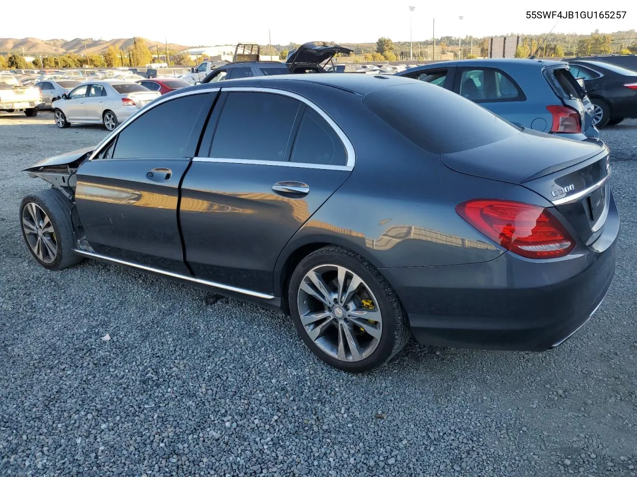 2016 Mercedes-Benz C 300 VIN: 55SWF4JB1GU165257 Lot: 79728924