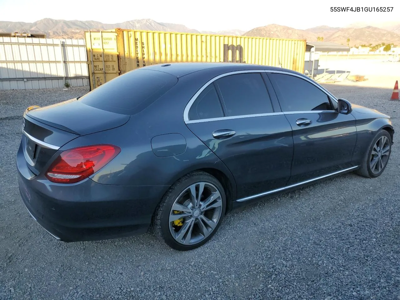 2016 Mercedes-Benz C 300 VIN: 55SWF4JB1GU165257 Lot: 79728924