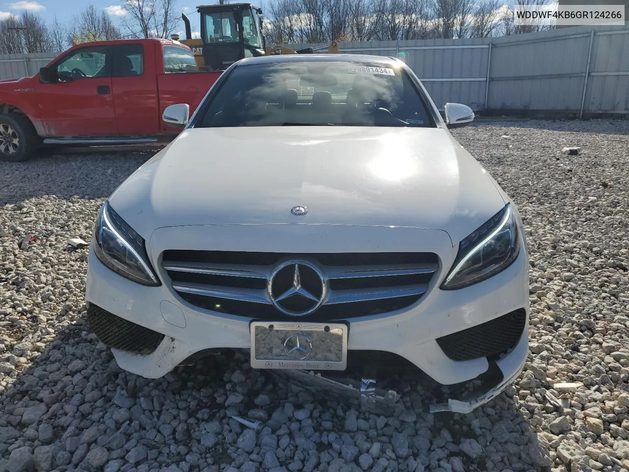 2016 Mercedes-Benz C 300 4Matic VIN: WDDWF4KB6GR124266 Lot: 79891434