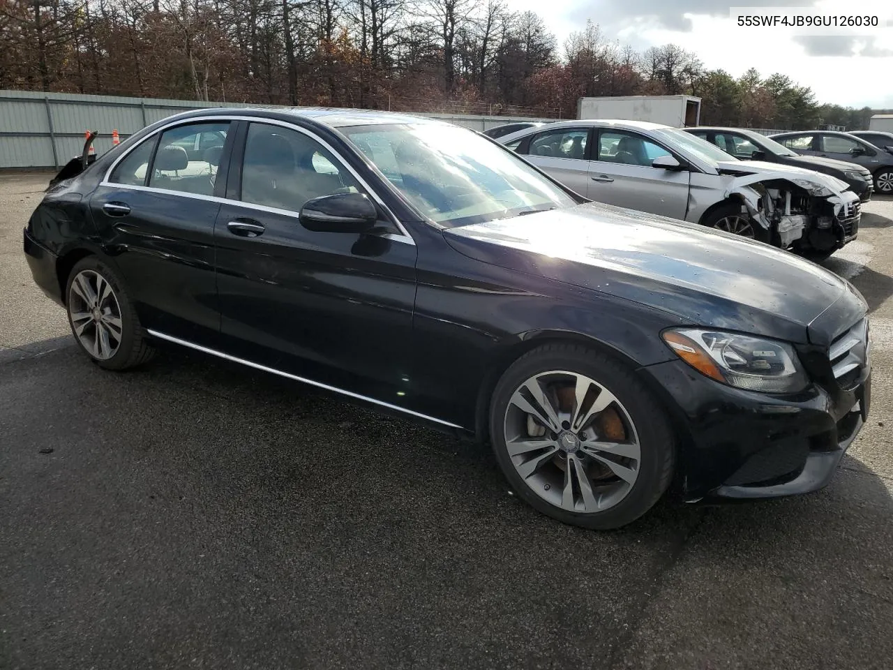 2016 Mercedes-Benz C 300 VIN: 55SWF4JB9GU126030 Lot: 80111084