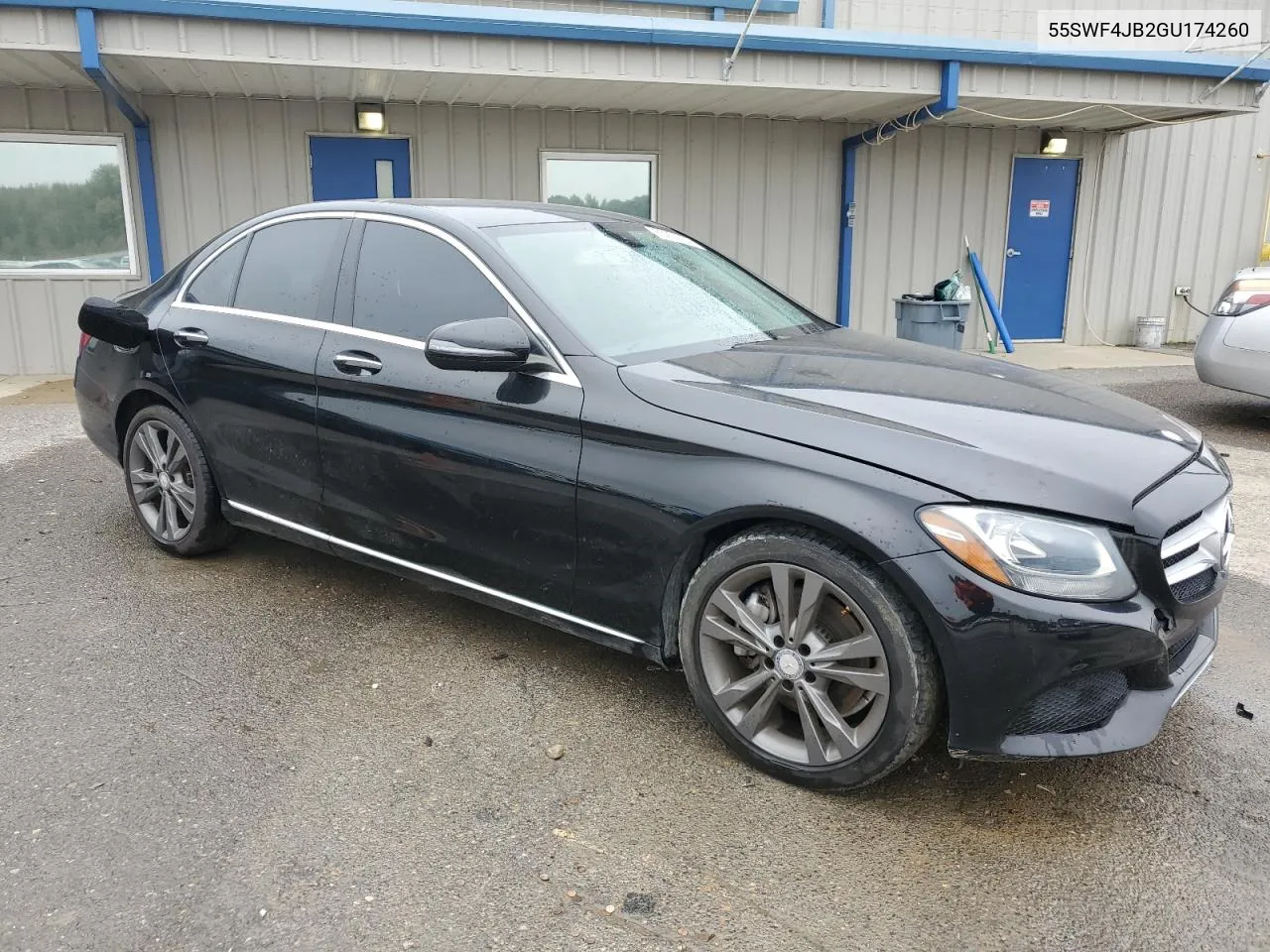 2016 Mercedes-Benz C 300 VIN: 55SWF4JB2GU174260 Lot: 80224154