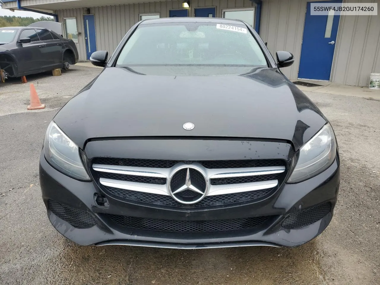 2016 Mercedes-Benz C 300 VIN: 55SWF4JB2GU174260 Lot: 80224154