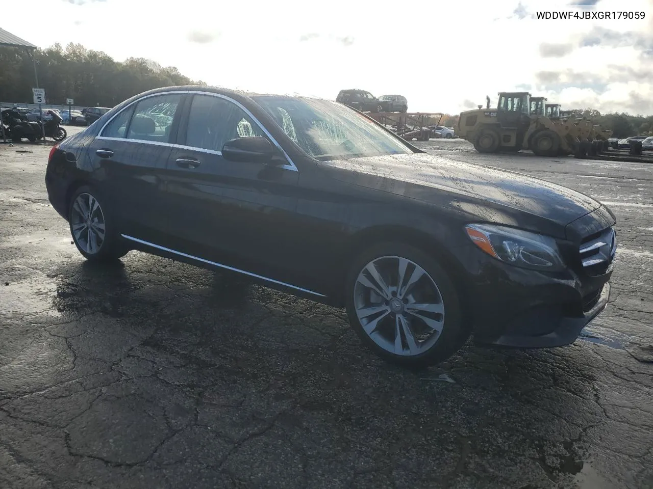 2016 Mercedes-Benz C 300 VIN: WDDWF4JBXGR179059 Lot: 81296694