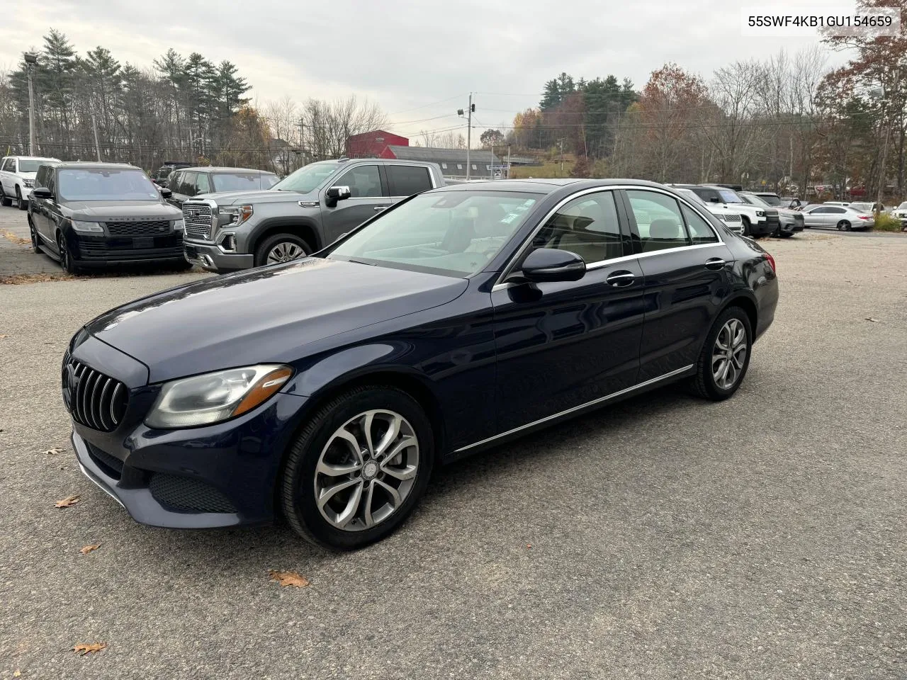 2016 Mercedes-Benz C 300 4Matic VIN: 55SWF4KB1GU154659 Lot: 81403204