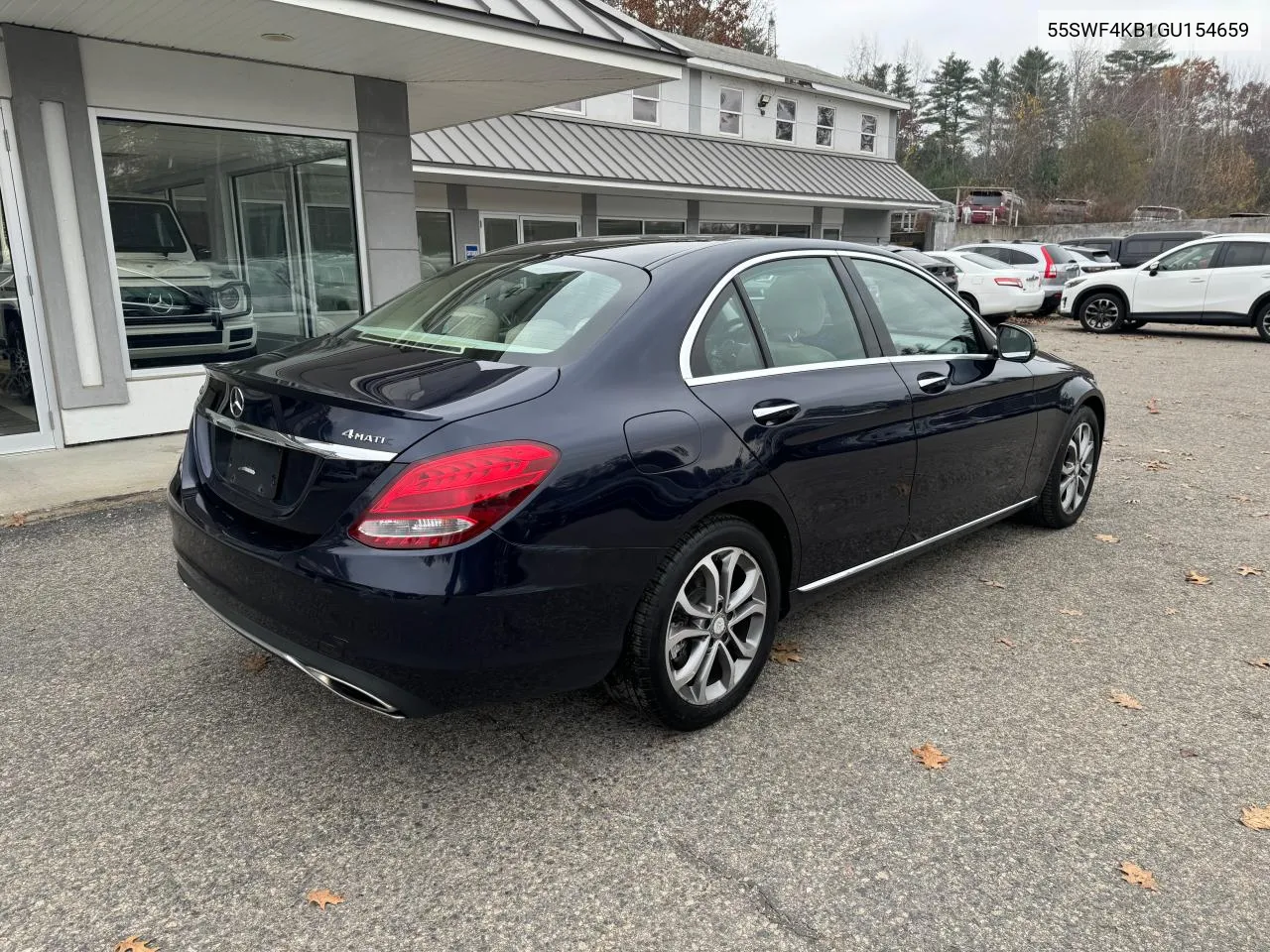 2016 Mercedes-Benz C 300 4Matic VIN: 55SWF4KB1GU154659 Lot: 81403204