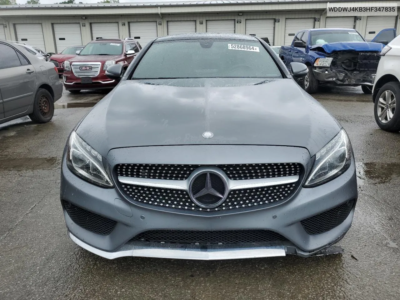 2017 Mercedes-Benz C 300 4Matic VIN: WDDWJ4KB3HF347835 Lot: 52868964