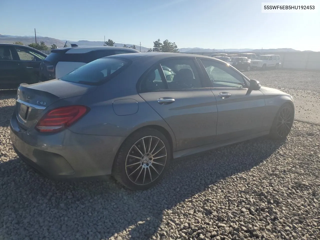 2017 Mercedes-Benz C 43 4Matic Amg VIN: 55SWF6EB5HU192453 Lot: 57427154