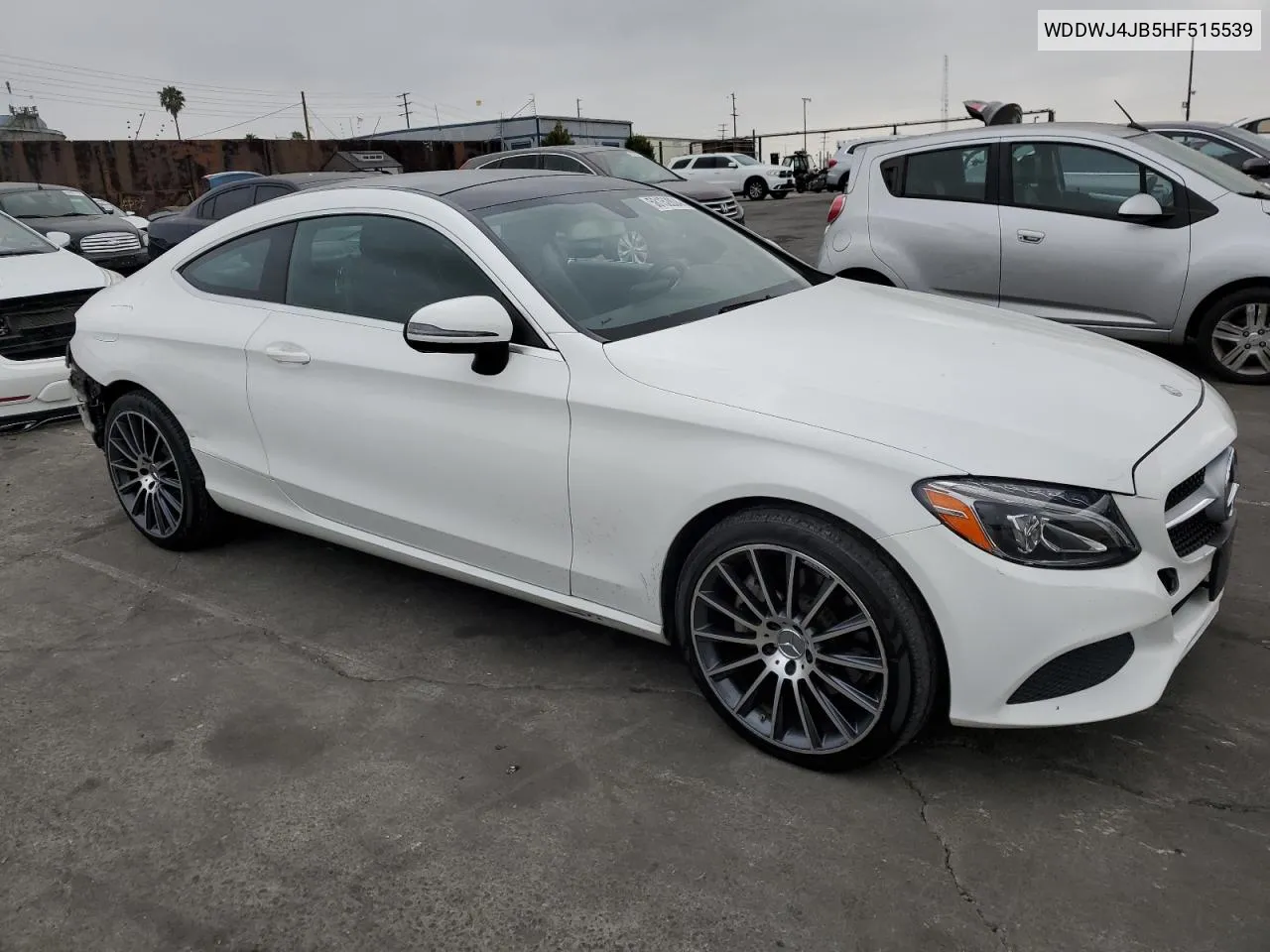 2017 Mercedes-Benz C 300 VIN: WDDWJ4JB5HF515539 Lot: 58152804