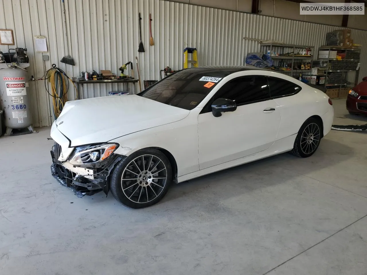 2017 Mercedes-Benz C 300 4Matic VIN: WDDWJ4KB1HF368585 Lot: 60374264