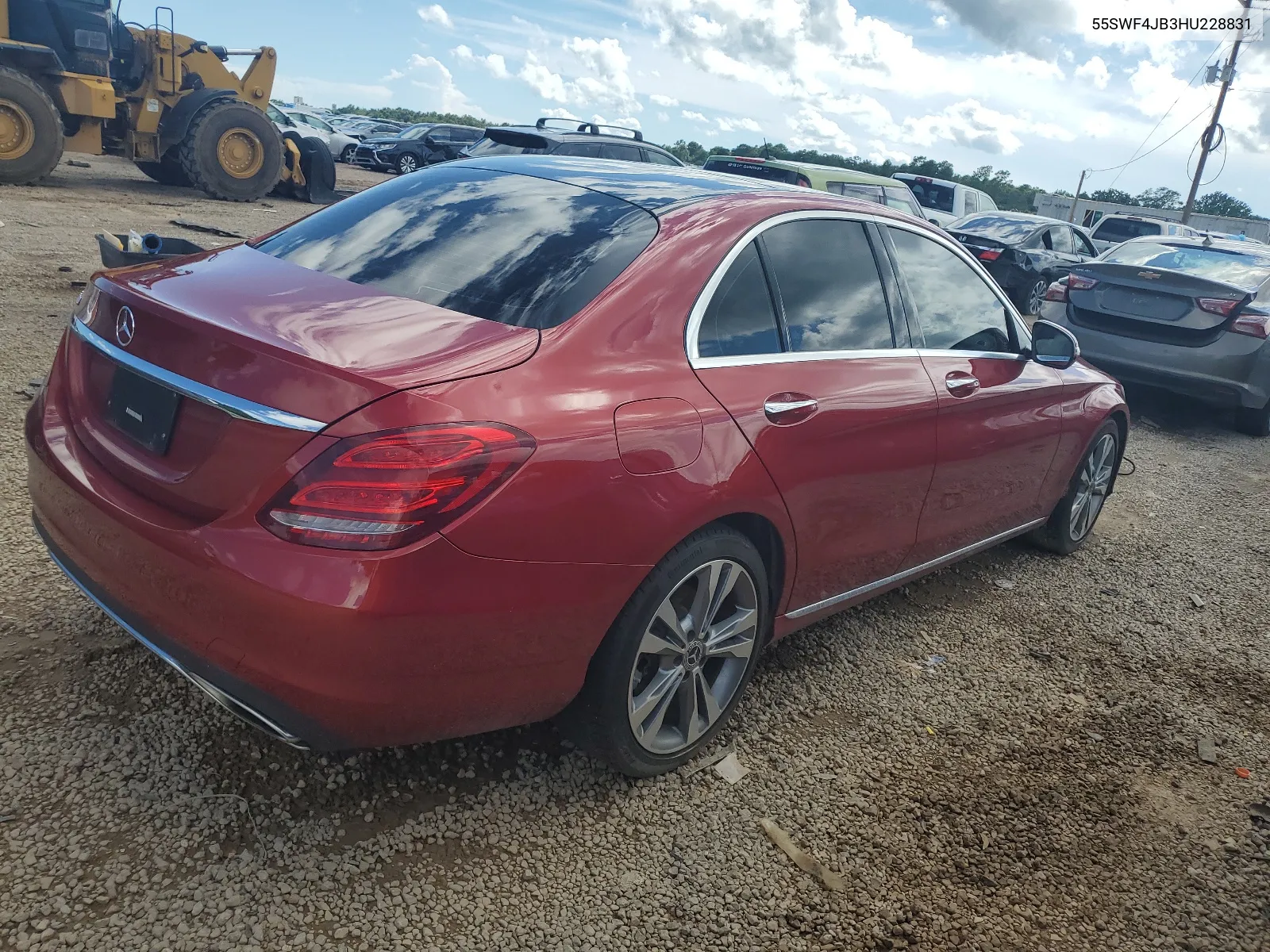 2017 Mercedes-Benz C 300 VIN: 55SWF4JB3HU228831 Lot: 62750304