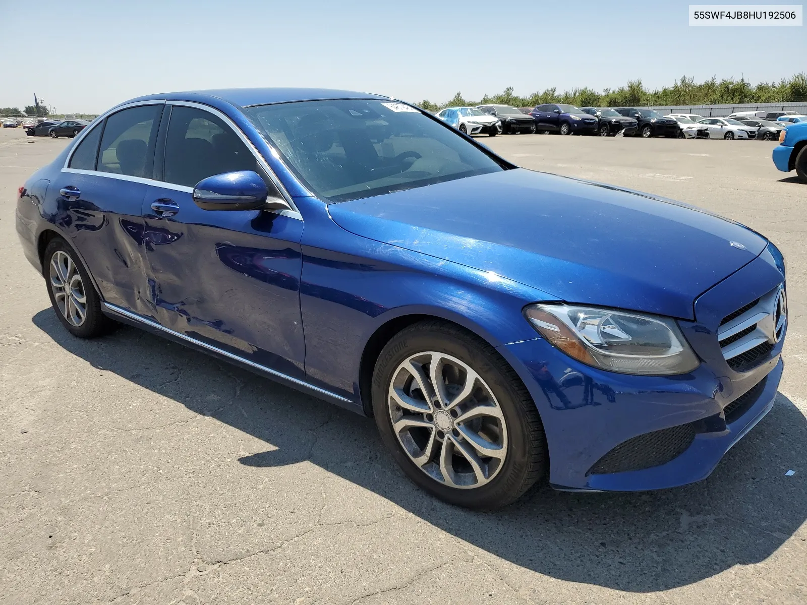 2017 Mercedes-Benz C 300 VIN: 55SWF4JB8HU192506 Lot: 64879484