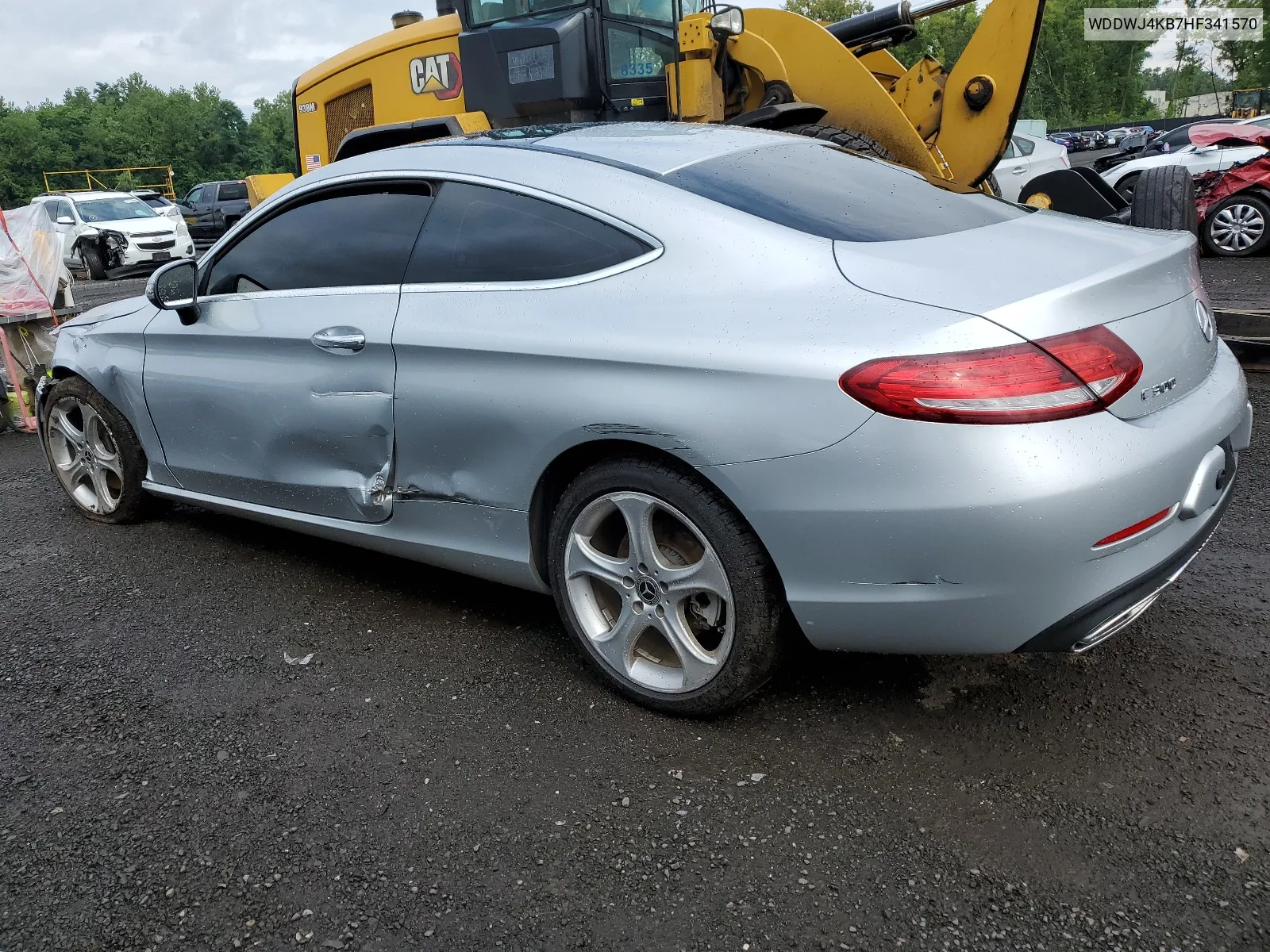 2017 Mercedes-Benz C 300 4Matic VIN: WDDWJ4KB7HF341570 Lot: 65641714