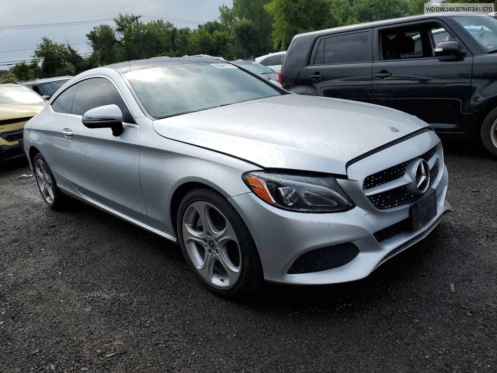 2017 Mercedes-Benz C 300 4Matic VIN: WDDWJ4KB7HF341570 Lot: 65641714