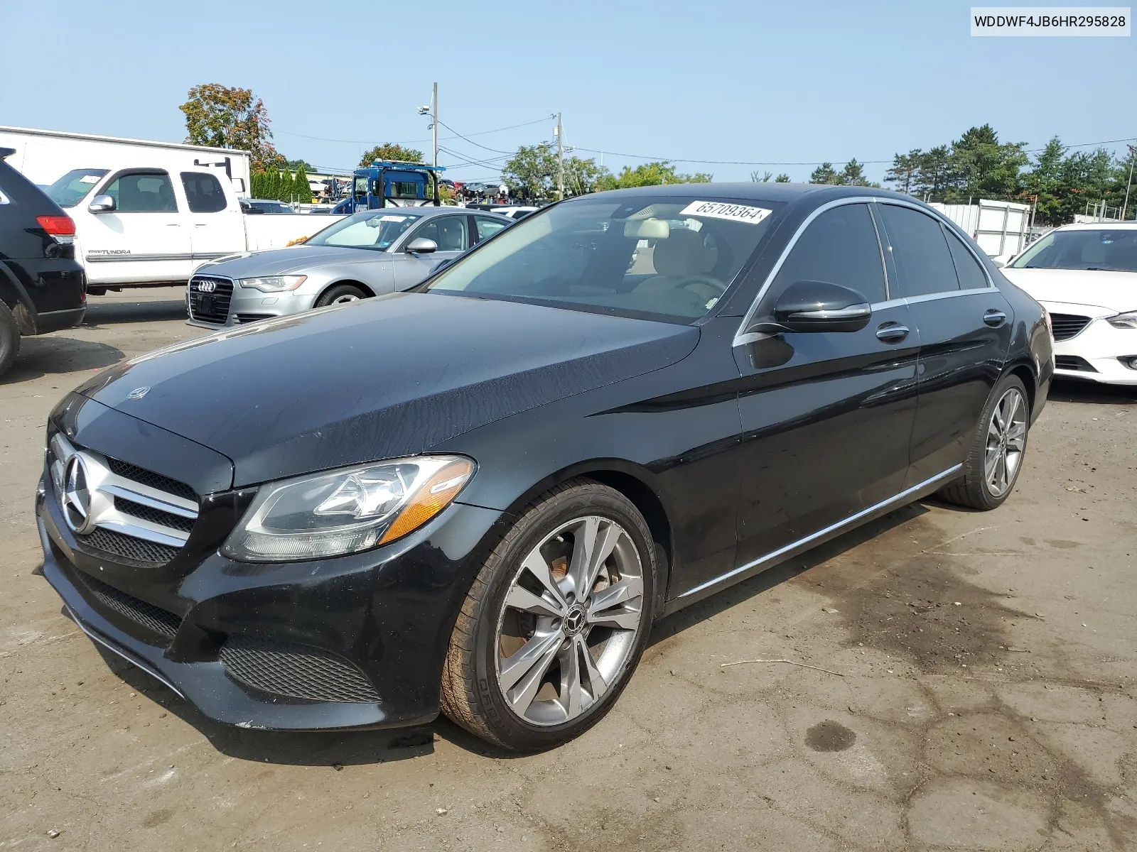 2017 Mercedes-Benz C 300 VIN: WDDWF4JB6HR295828 Lot: 65709364