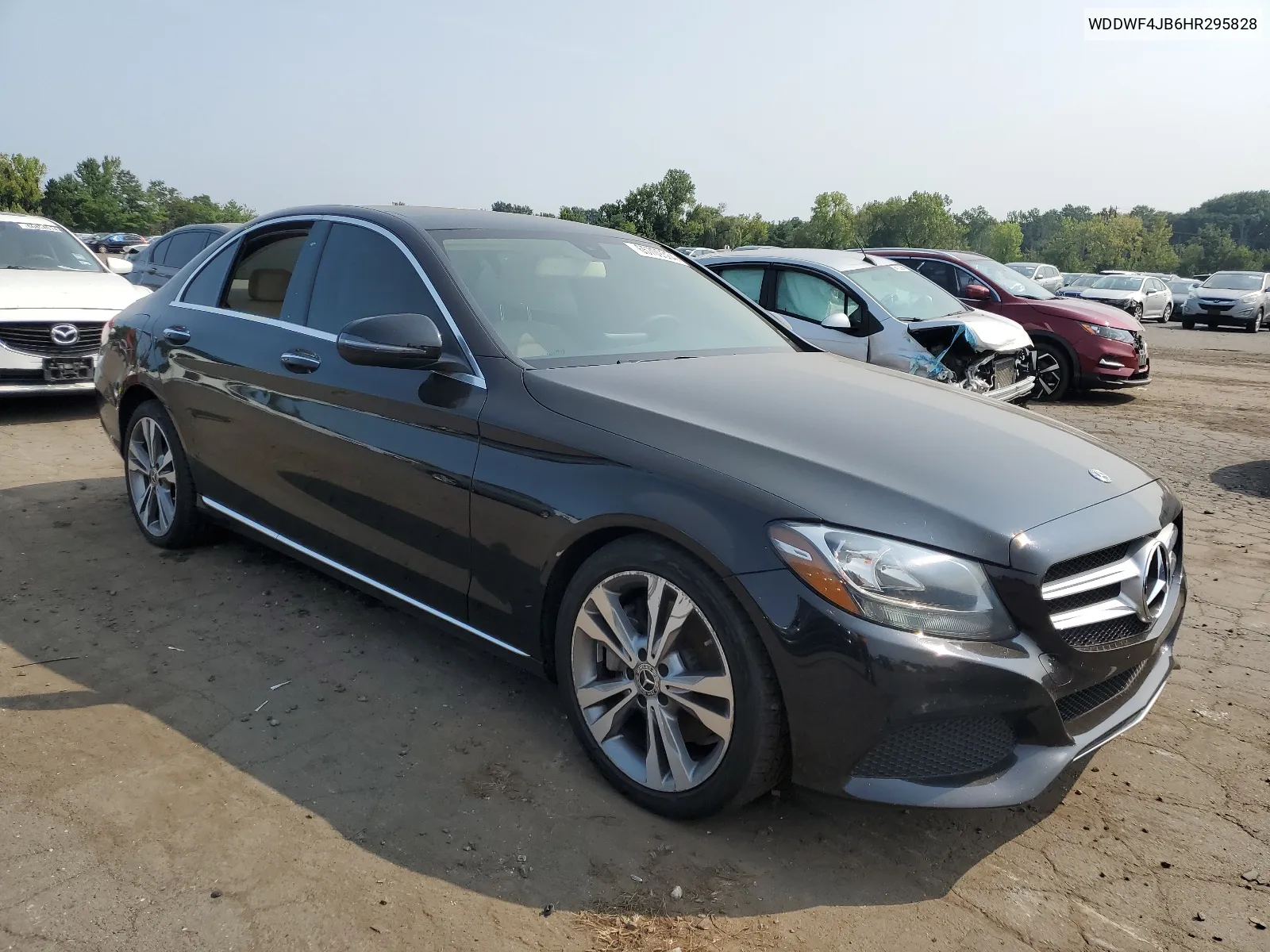 2017 Mercedes-Benz C 300 VIN: WDDWF4JB6HR295828 Lot: 65709364