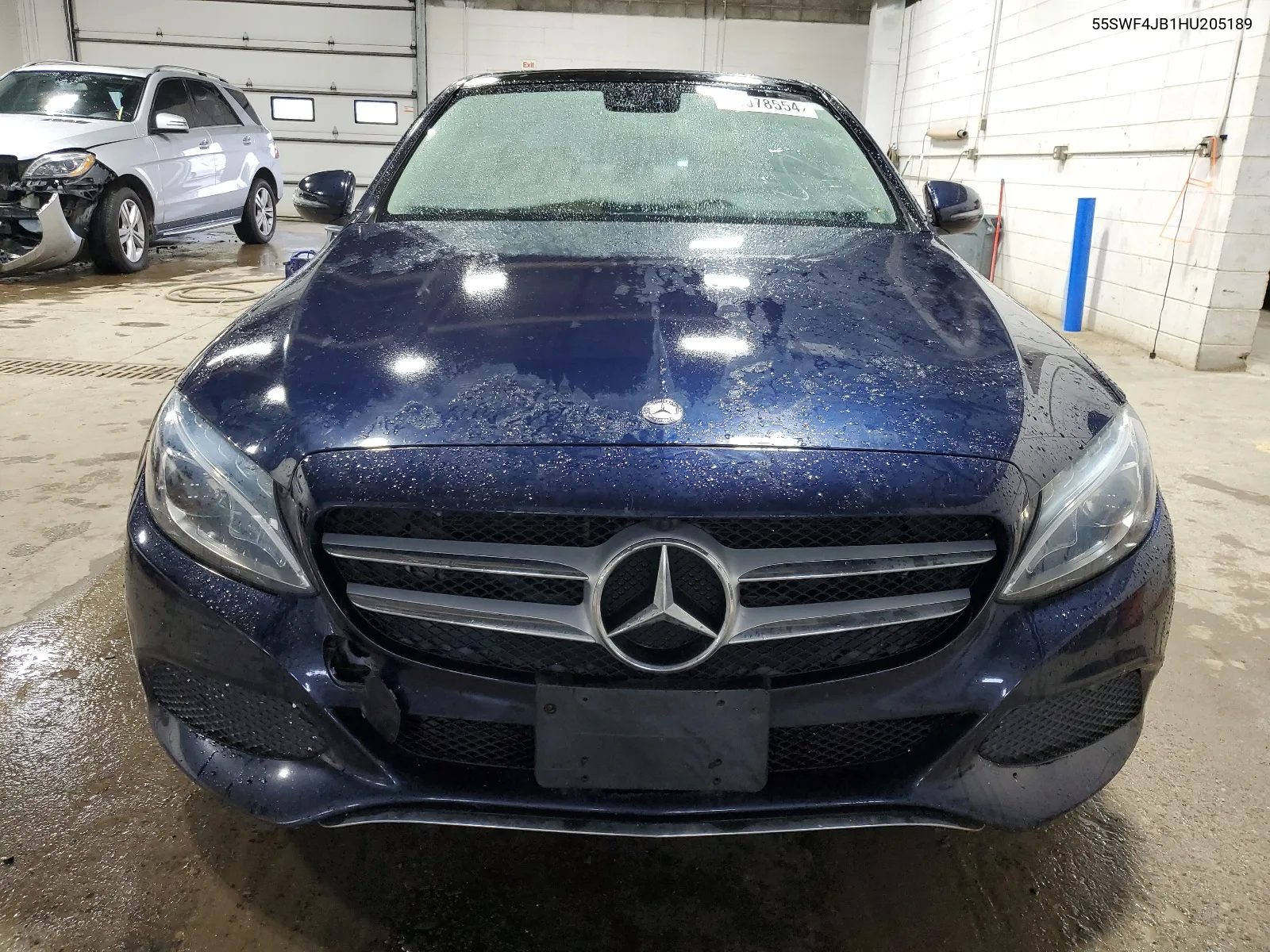 2017 Mercedes-Benz C 300 VIN: 55SWF4JB1HU205189 Lot: 66078554