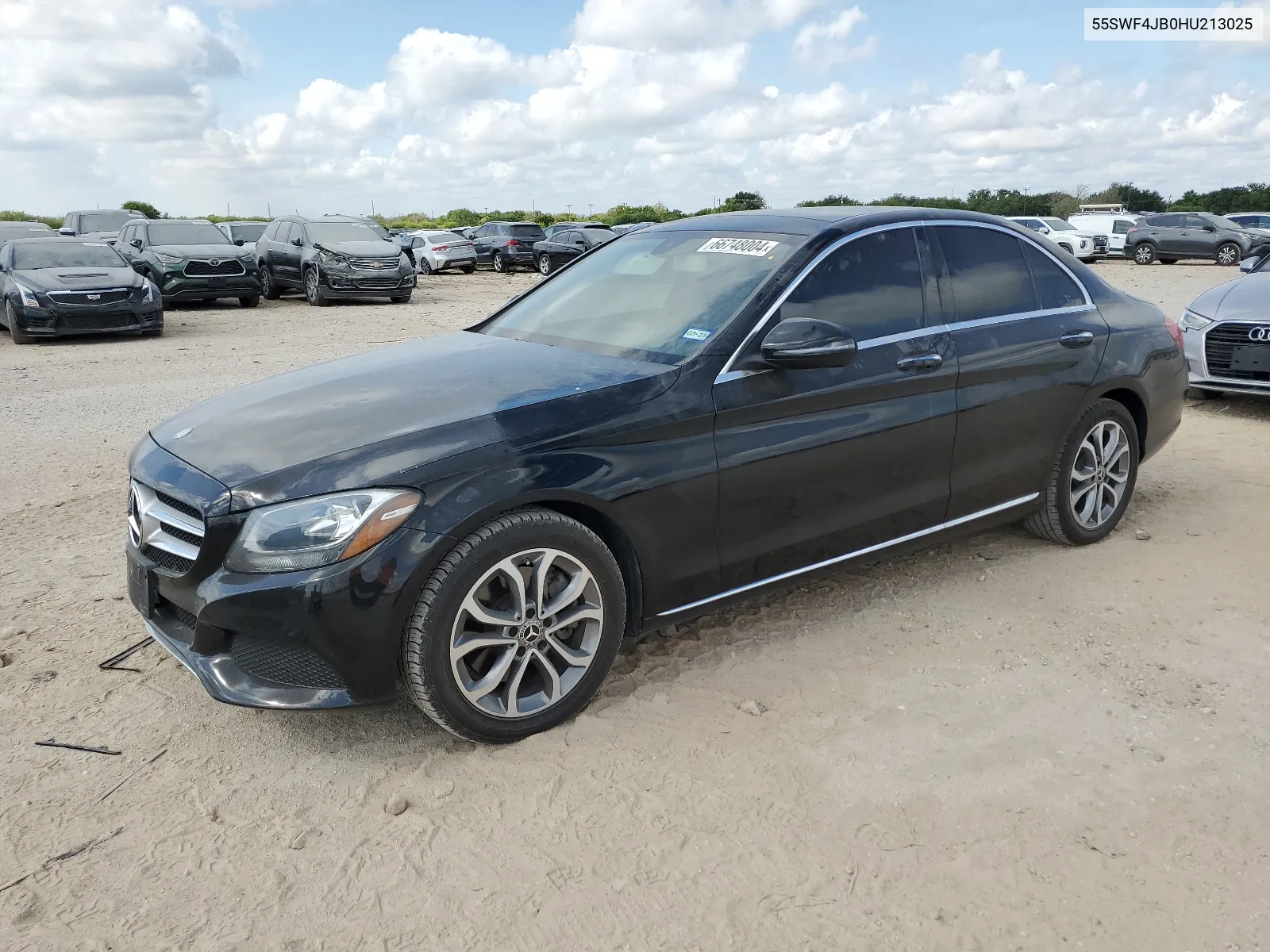 2017 Mercedes-Benz C 300 VIN: 55SWF4JB0HU213025 Lot: 66748004