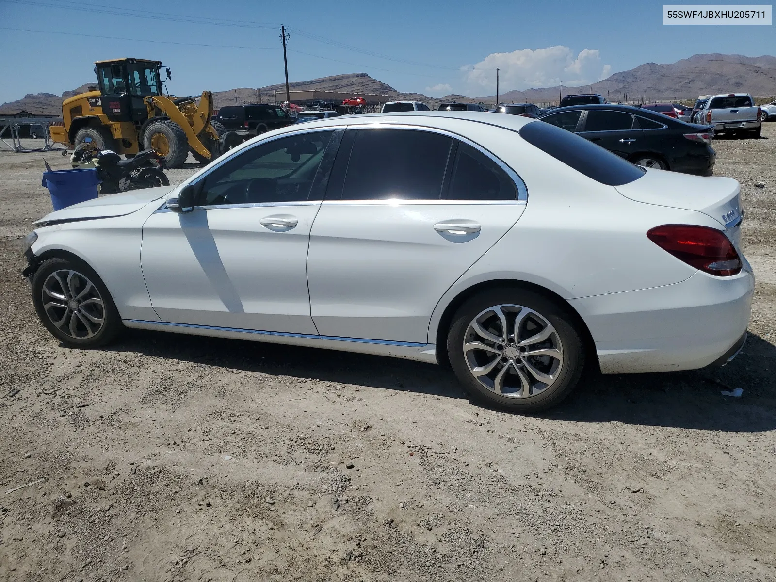 2017 Mercedes-Benz C 300 VIN: 55SWF4JBXHU205711 Lot: 66755784