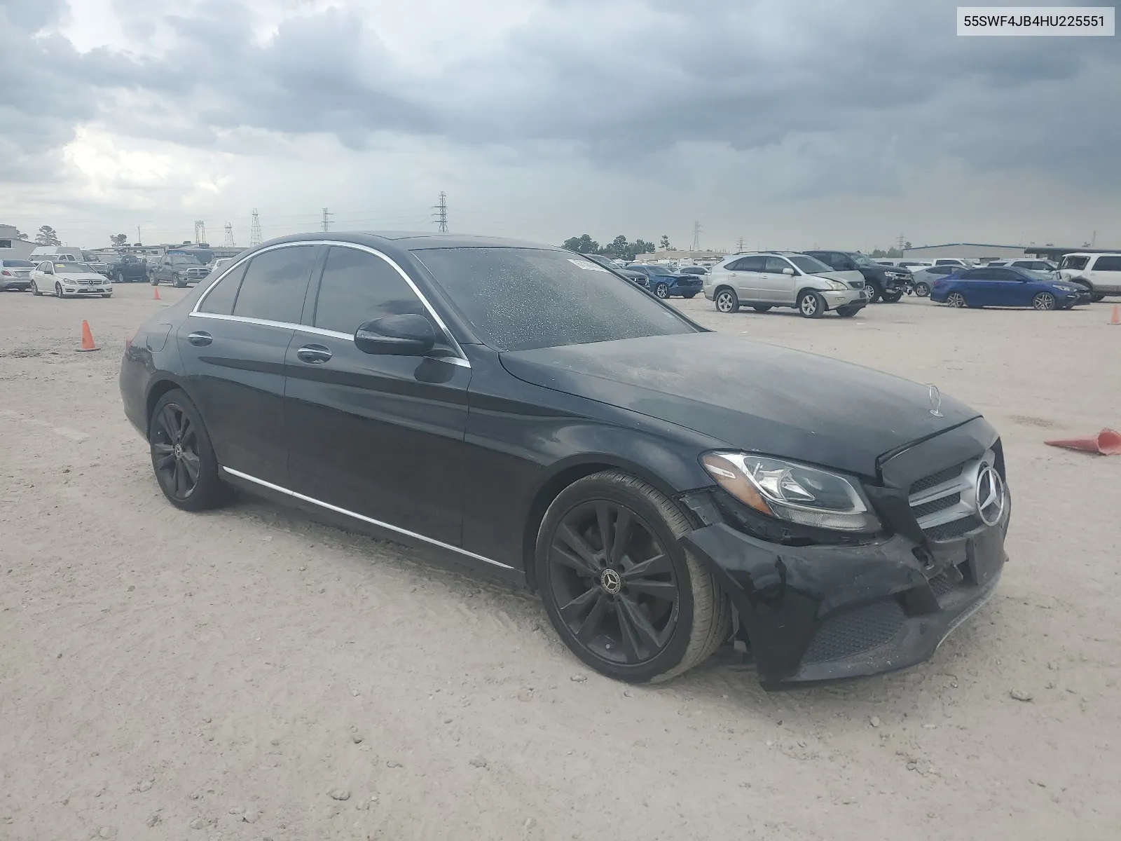 2017 Mercedes-Benz C 300 VIN: 55SWF4JB4HU225551 Lot: 67366424