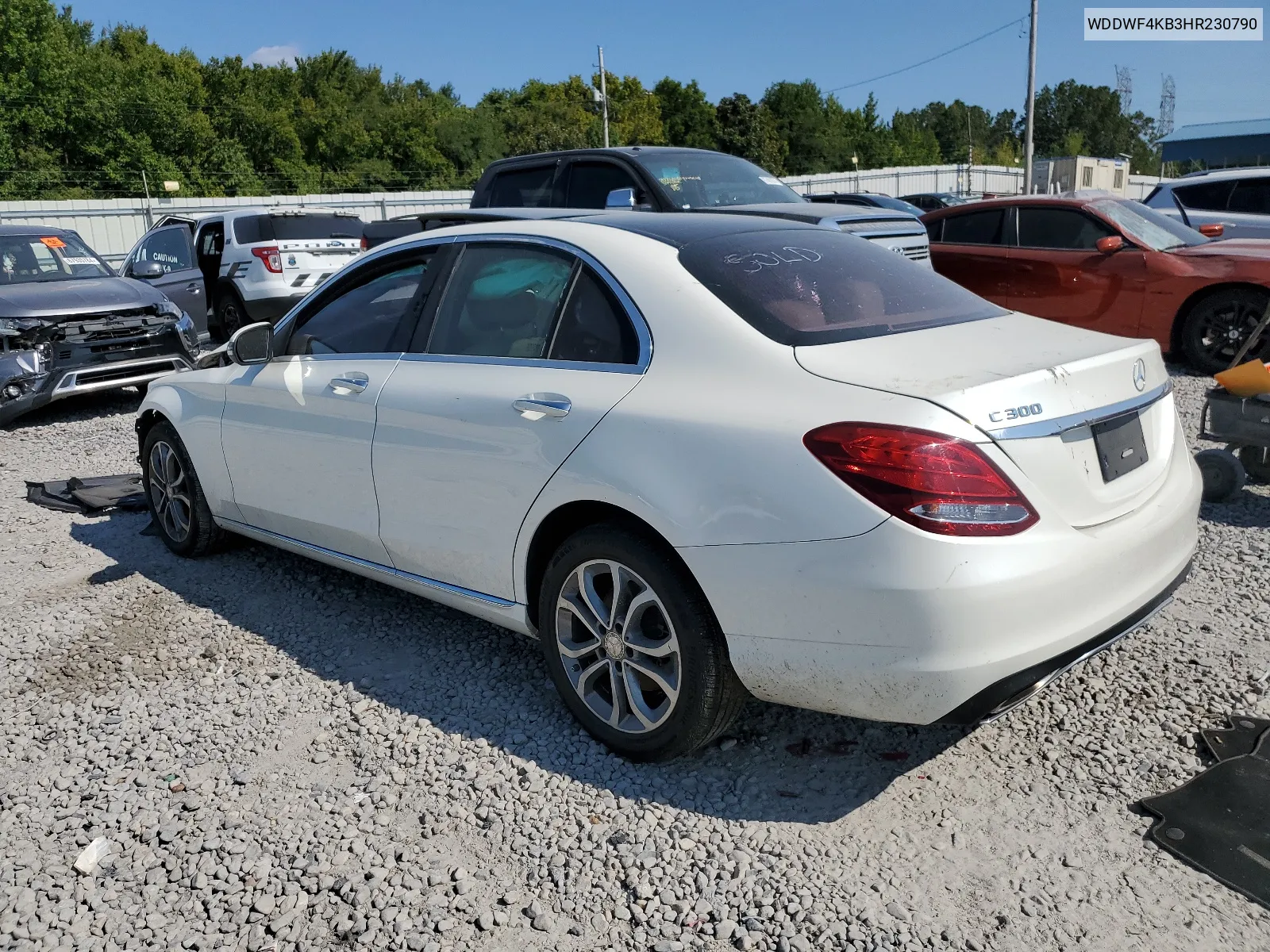 2017 Mercedes-Benz C 300 4Matic VIN: WDDWF4KB3HR230790 Lot: 67935344