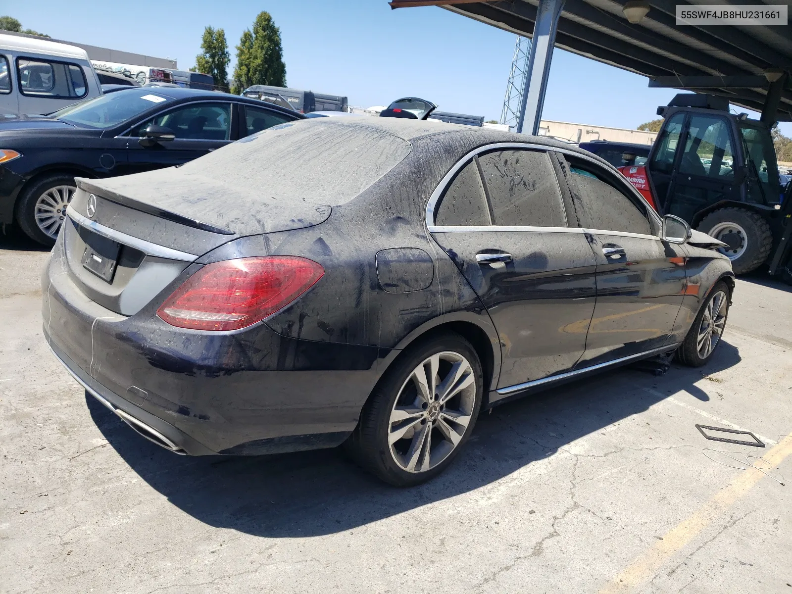 2017 Mercedes-Benz C 300 VIN: 55SWF4JB8HU231661 Lot: 67943084