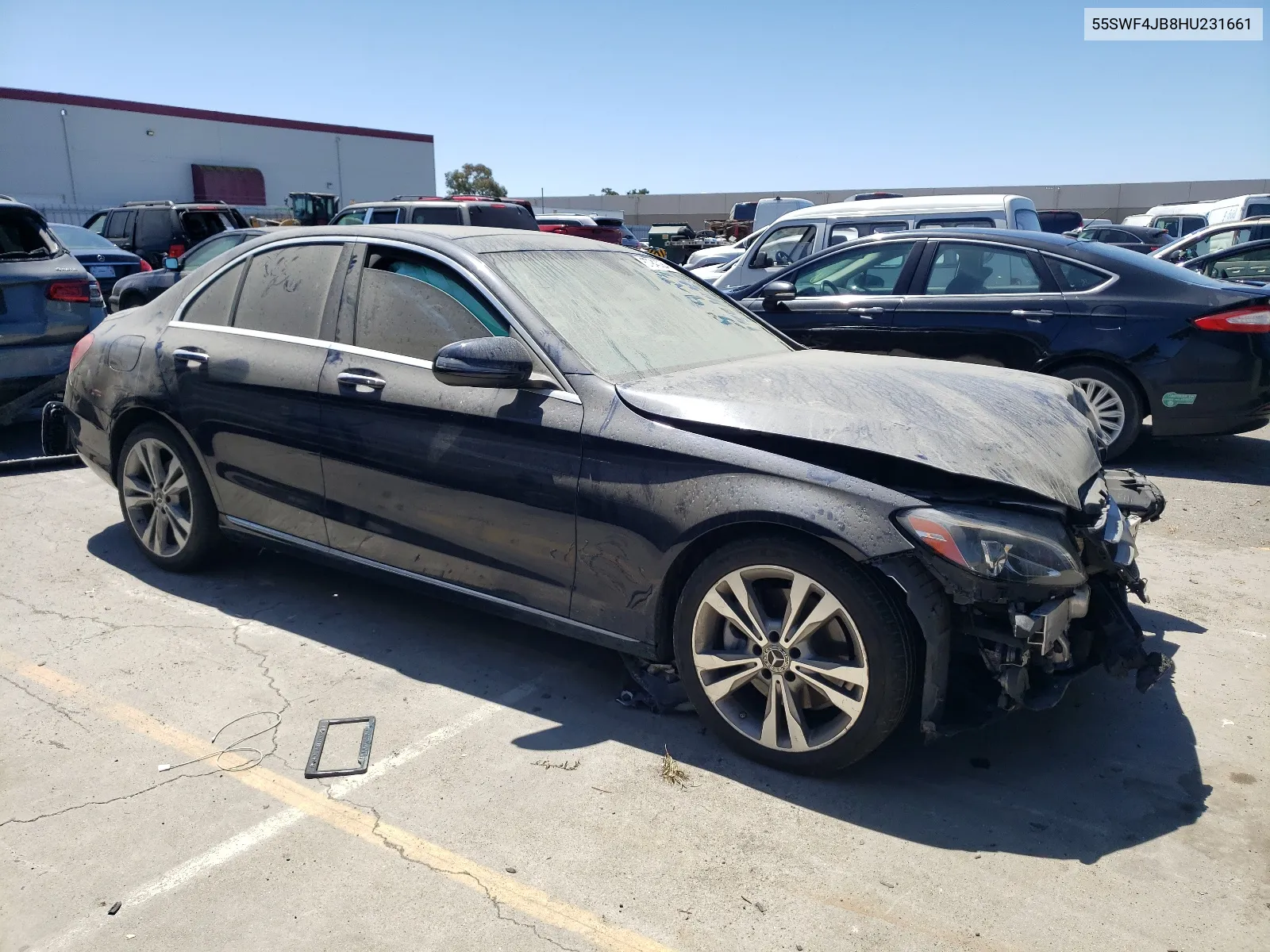 2017 Mercedes-Benz C 300 VIN: 55SWF4JB8HU231661 Lot: 67943084