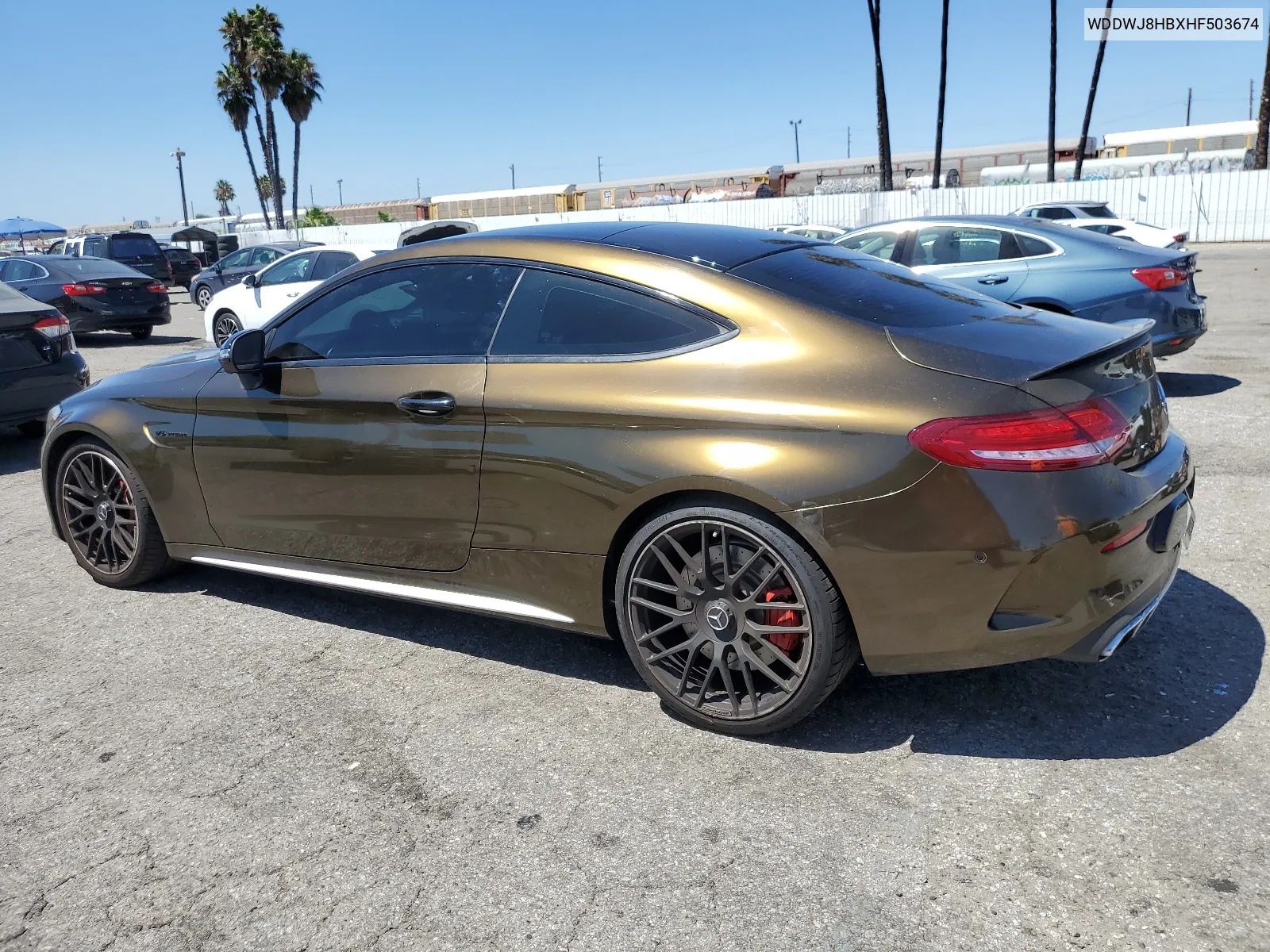 2017 Mercedes-Benz C 63 Amg-S VIN: WDDWJ8HBXHF503674 Lot: 68567474