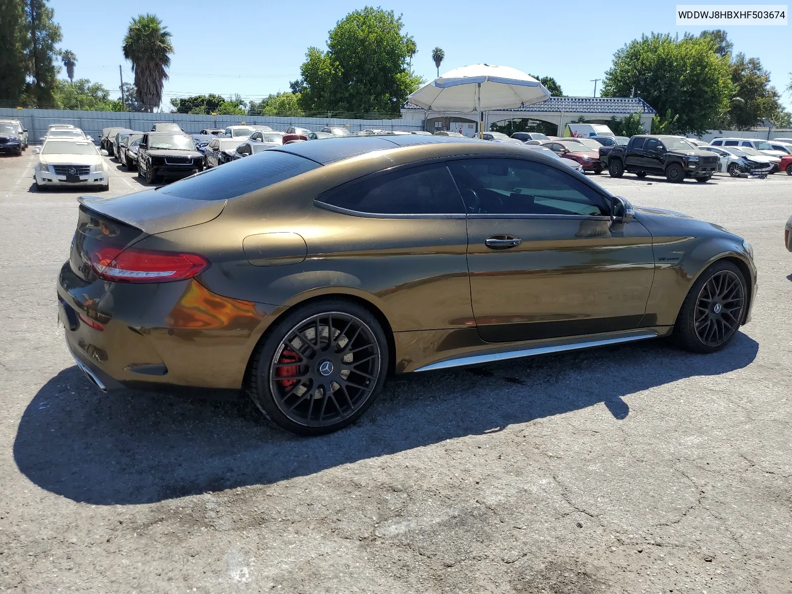 2017 Mercedes-Benz C 63 Amg-S VIN: WDDWJ8HBXHF503674 Lot: 68567474