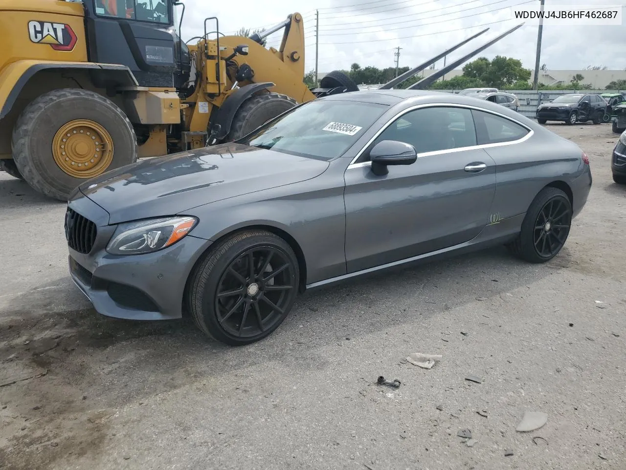 2017 Mercedes-Benz C 300 VIN: WDDWJ4JB6HF462687 Lot: 68893504