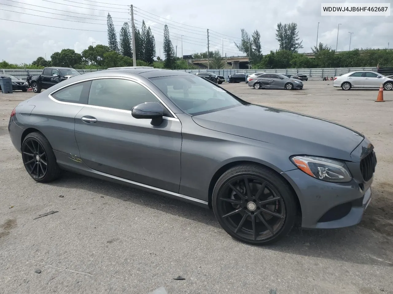 WDDWJ4JB6HF462687 2017 Mercedes-Benz C 300