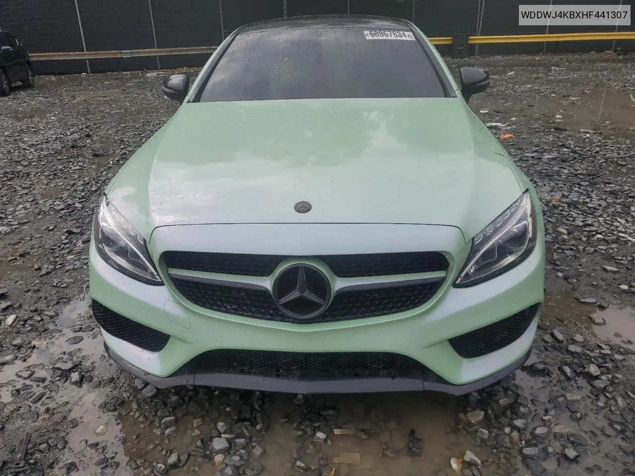 2017 Mercedes-Benz C 300 4Matic VIN: WDDWJ4KBXHF441307 Lot: 68967634