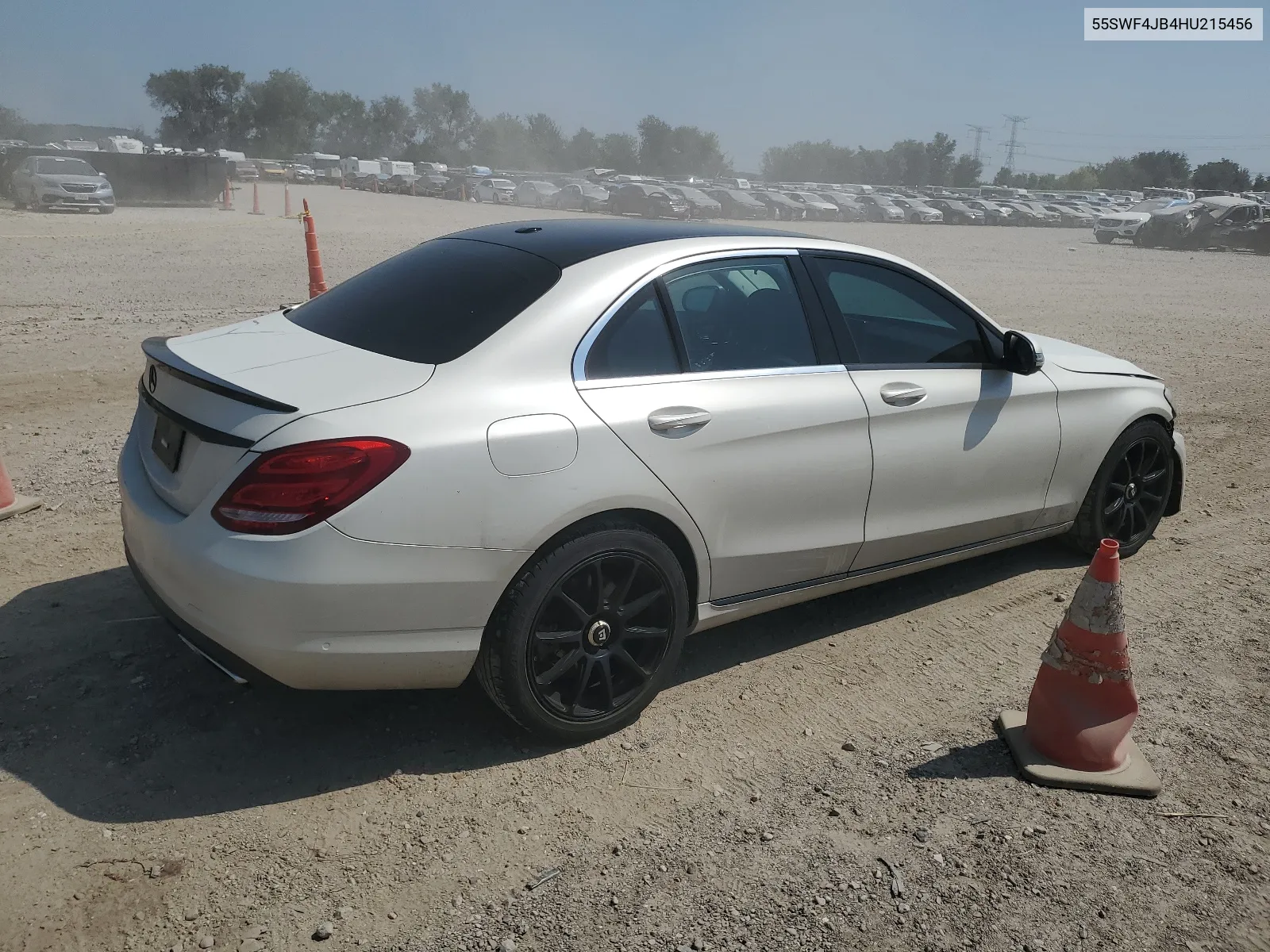 2017 Mercedes-Benz C 300 VIN: 55SWF4JB4HU215456 Lot: 69205954