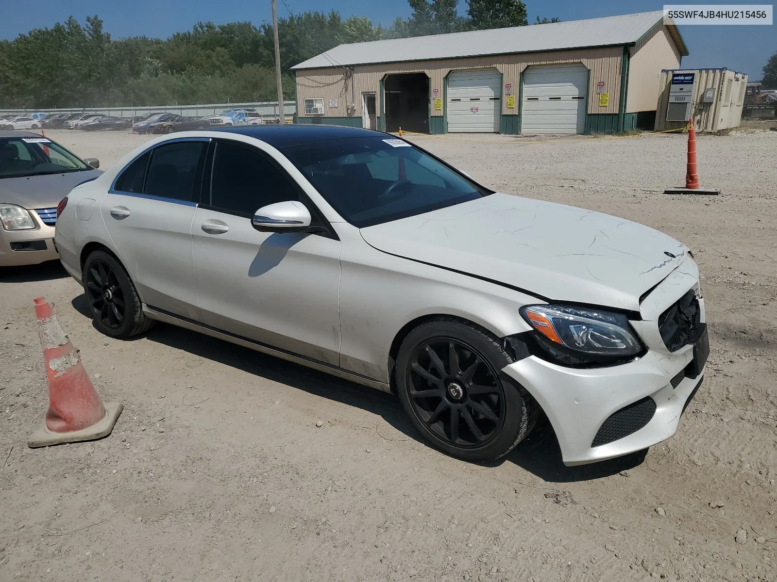 2017 Mercedes-Benz C 300 VIN: 55SWF4JB4HU215456 Lot: 69205954