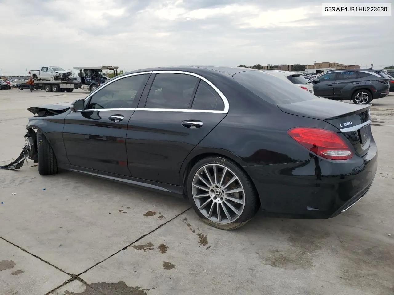 2017 Mercedes-Benz C 300 VIN: 55SWF4JB1HU223630 Lot: 70122854