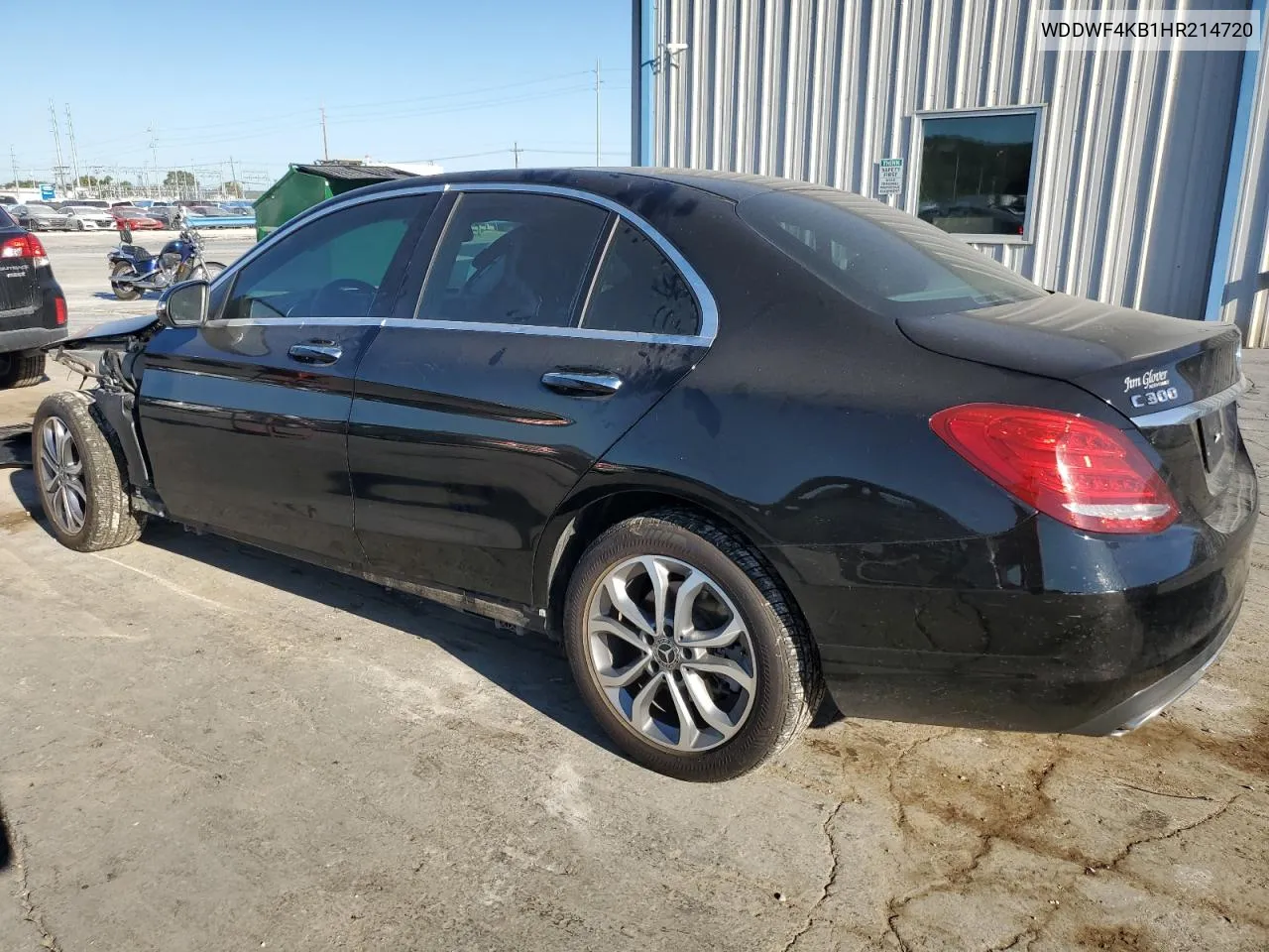 2017 Mercedes-Benz C 300 4Matic VIN: WDDWF4KB1HR214720 Lot: 70596614