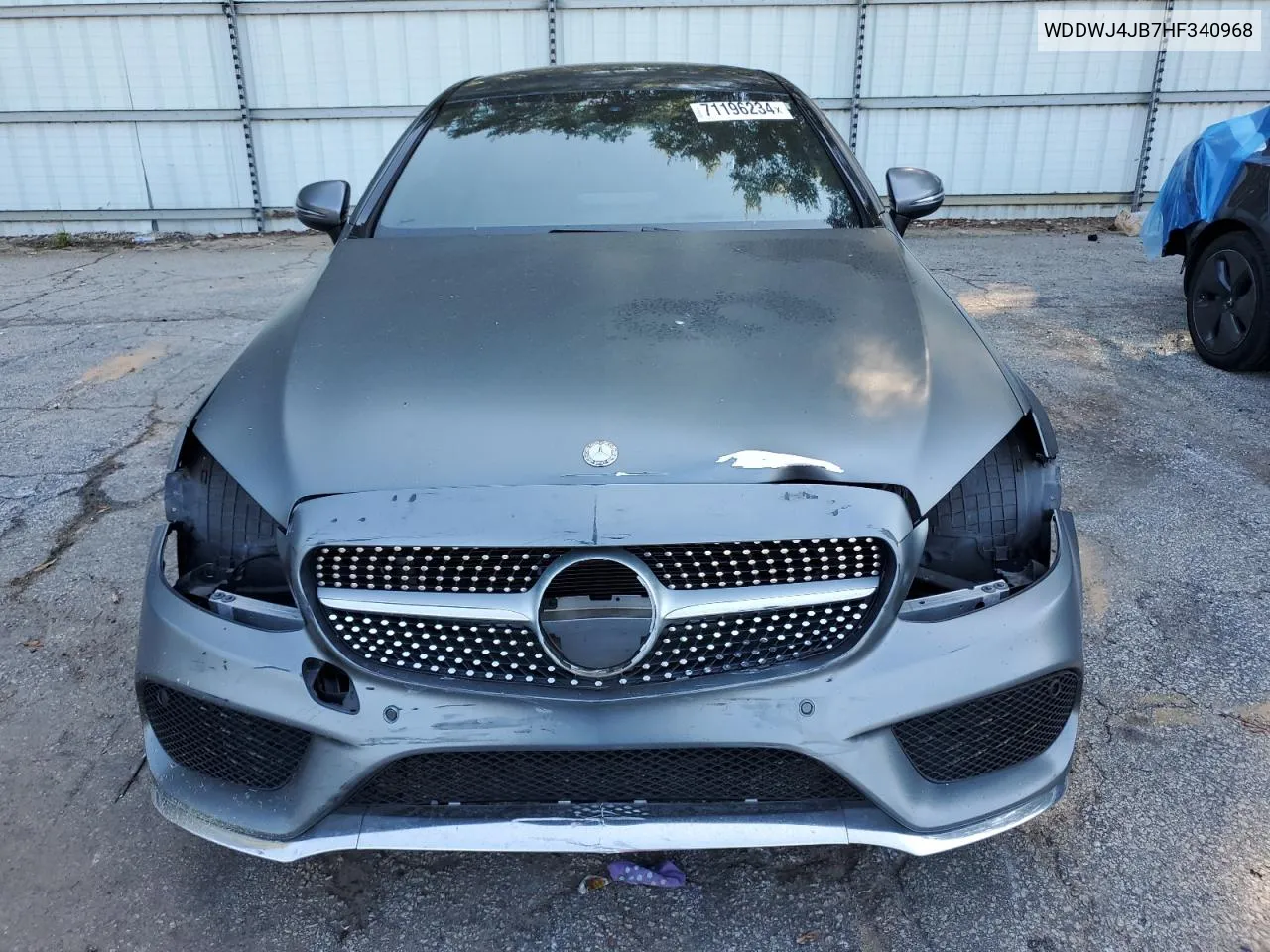 2017 Mercedes-Benz C 300 VIN: WDDWJ4JB7HF340968 Lot: 71196234