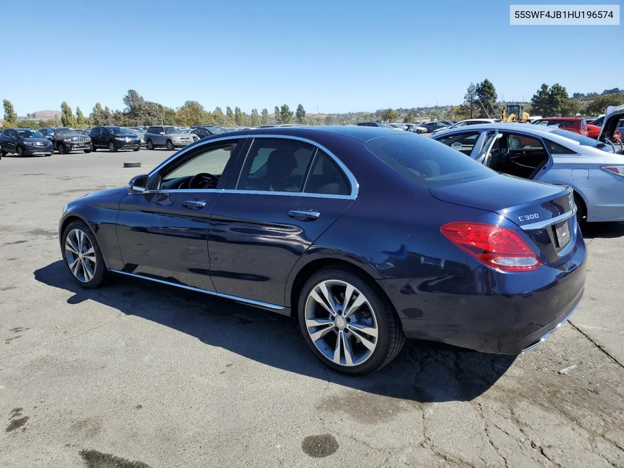 2017 Mercedes-Benz C 300 VIN: 55SWF4JB1HU196574 Lot: 71313504