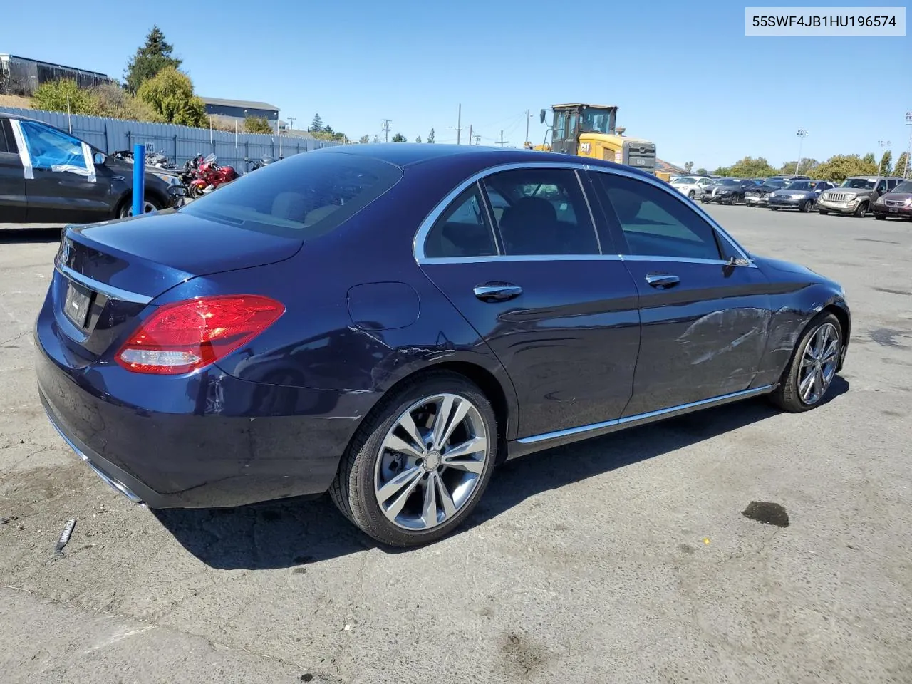 2017 Mercedes-Benz C 300 VIN: 55SWF4JB1HU196574 Lot: 71313504