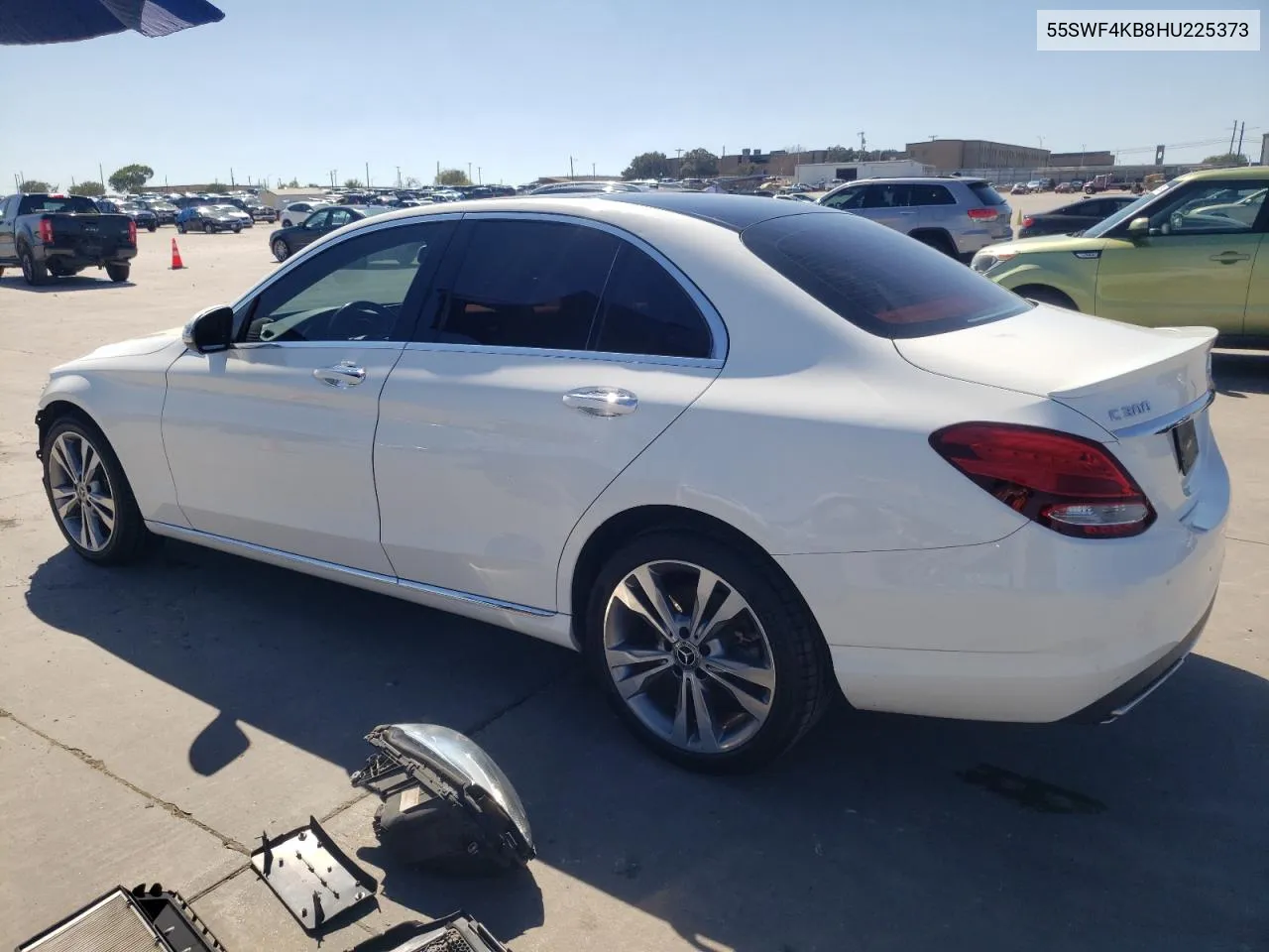 2017 Mercedes-Benz C 300 4Matic VIN: 55SWF4KB8HU225373 Lot: 71434624